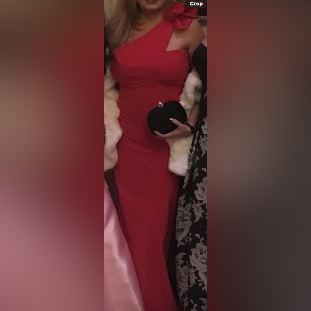 Chiara Boni Le petit Elegant Red Evening Dress